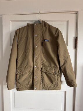 Patagonia kids shearling lined jacket